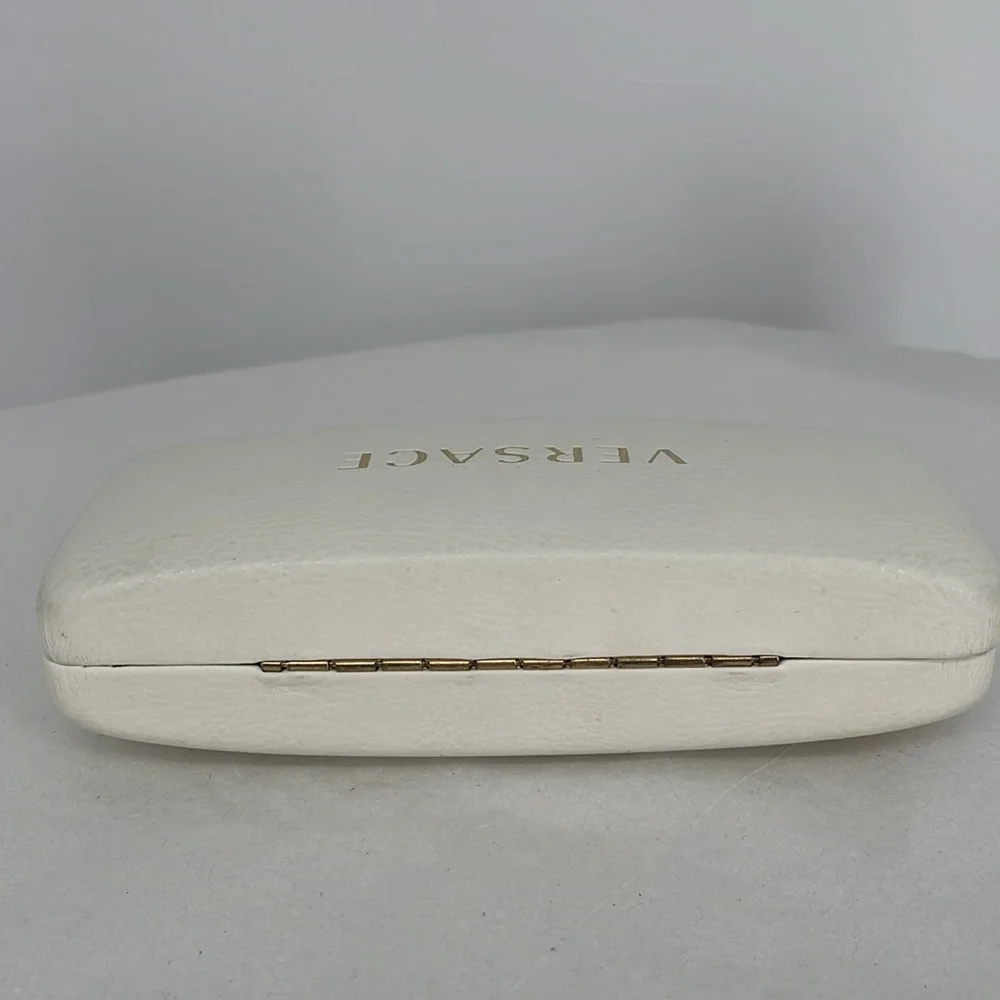 Versace Large Eyeglasses/Sunglasses‎ Case White